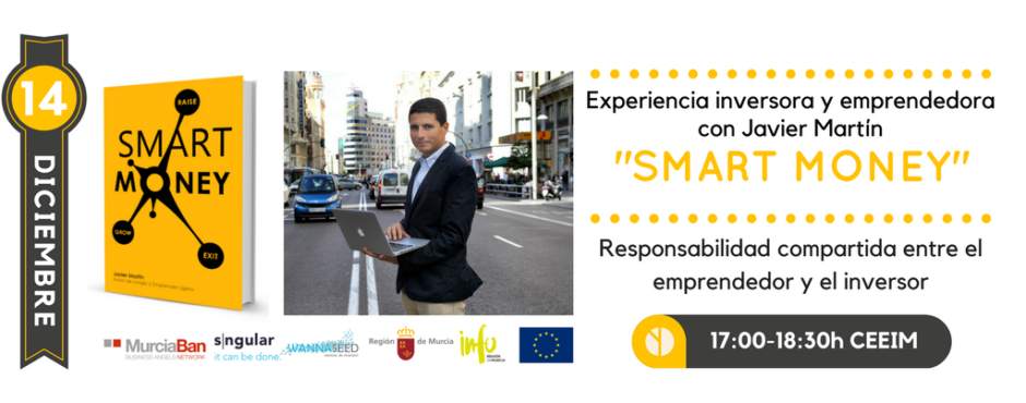 Jornada Plenaria: Experiencia inversora y emprendedora con Javier Martín, emprendedor referente en nuestro país y director de Sngular Ventures Smart Money