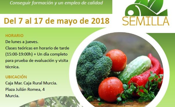 16-may Herramientas disponibles para fomentar la I+D+i en el sector hortofrutícola a nivel europeo, nacional y autonómico