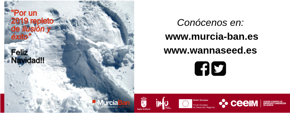Desde el equipo de Murcia-Ban os deseamos una FELIZ NAVIDAD y PROSPERO 2019!!
